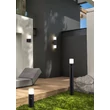 Aplica de perete exterior Searchlight Colorado  metal, plastic, negru, alb, E27, 15W, IP44 - 39220BK-PIR