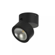 Aplica de perete exterior Searchlight Manhattan metal, sticla, negru, transparent, LED, 12W, 1158lm, 3000K, IP54 - 39330BK