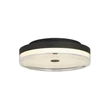 Plafoniera Searchlight CYPRUS metal, acril, negru, alb, LED, 29W, 3000K, 1234 Lm - 42651-30BK