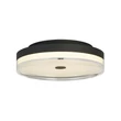 Plafoniera Searchlight CYPRUS metal, acril, negru, alb, LED, 29W, 3000K, 1234 Lm - 42651-40BK