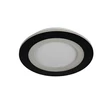 Plafoniera Searchlight Ringo metal, alb, negru, LED, 25W, 3238lm, 3000K-4500K-6500K - 44712BK