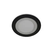 Plafoniera Searchlight Ringo metal, alb, negru, LED, 25W, 3238lm, 3000K-4500K-6500K - 44712BK