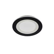 Plafoniera Searchlight Ringo metal, alb, negru, LED, 40W, 5263lm, 3000K-4500K-6500K - 44713BK