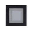 Plafoniera Searchlight Squary metal, alb, negru, LED, 24W, 3284lm, 3000K-4500K-6500K - 44714BK