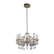 Candelabru exterior Searchlight UTAH metal, acril, cristal, auriu, transparent,E14 - 44761-8GO