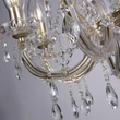 Candelabru exterior Searchlight UTAH metal, acril, cristal, auriu, transparent,E14 - 44761-8GO