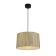 Pendul Searchlight MEADOW metal, natur, negru, bej, E27 - 49711BK