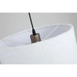 Pendul Searchlight Chelsea metal, textil, negru, alb, E27, 60W - 50503LT