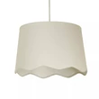 Abajur Searchlight Evan textil, alb, B22, E14, E27 - 53103