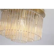 Plafoniera Searchlight Swizzle metal, sticla, auriu, sampanie, E14, 60W - 55620-320CP
