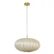 Pendul Searchlight Bonnie metal, cocoon, alama, sampanie, E27, 60W - 55712