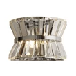 Aplica de perete Searchlight UPTOWN metal, cristal, crom, transparent, G9 - 59410-2CC