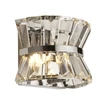 Aplica de perete Searchlight UPTOWN metal, cristal, crom, transparent, G9 - 59410-2CC