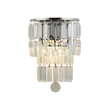 Aplica de perete Searchlight EMPIRE metal, cristal, crom, transparent, E14 - 61321-2CC