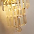 Aplica de perete Searchlight EMPIRE metal, cristal, alama,sampanie, E14 - 61321-2SB
