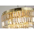 Plafoniera Searchlight Empire metal, sticla, alama, sampanie, E14, 60W - 61321-6SB