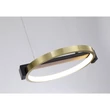 Pendul Searchlight AERIAL metal, negru, alama, alb,  LED, 35W, 3000K, 1676 Lm - 62330-3GO