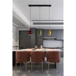 Pendul Searchlight Vibrant metal, negru, multicolor, E14, 60W - 6463-3