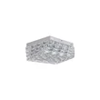 Plafoniera Searchlight Modena metal, cristal, crom, transparent, LED, 28W, 2799lm, 4000K - 65810-420CC