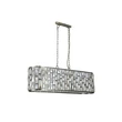 Pendul Searchlight Bijou metal, sticla, alama, sampanie, E14, 40W - 65818-8AB