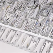 Pendul Searchlight Bijou metal, sticla, crom, transparent, E14, 40W - 65818-8CC