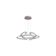 Pendul Searchlight Doodle metal, sampanie, LED, 40W, 4988lm, 3000K - 66110CP