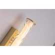 Aplica de perete Searchlight Vibrate metal, sticla, auriu, transparent, LED, 12W, 964lm, 3000K, IP44 - 66310-1GO