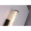 Aplica de perete Searchlight Vibrate metal, sticla, negru, transparent, LED, 13W, 1139lm, 3000K, IP44 - 66311-1BK