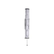 Aplica de perete Searchlight Vibrate metal, sticla, negru, transparent, LED, 13W, 1139lm, 3000K, IP44 - 66311-1BK