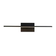Aplica de perete pentru baie Searchlight AMALFI metal, acril, negru, LED, 10W, 3000K, 715 Lm, IP44 - 68241-61BK
