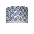 Abajur Searchlight June textil, albastru, B22, E14, E27 - 68721