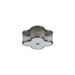 Plafoniera Searchlight Lotus metal, sticla, alama, transparent, E14, 40W - 77210-2AB