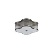 Plafoniera Searchlight Lotus metal, sticla, alama, transparent, E14, 40W - 77210-3AB
