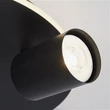 Spot Searchlight San Diego metal, negru, GU10, 10W - 77230-3BK