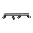 Spot Searchlight San Diego metal, negru, GU10, 10W - 77230-4BK