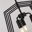 Pendul Searchlight Slinky metal, negru, E14, 60W - 7973BK