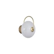 Aplica de perete Searchlight Confetti metal, sticla, auriu, alb, LED, 9W, 699lm, 3000K - 80821-1GO
