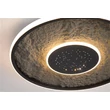 Plafoniera Searchlight Lumadisc metal, negru, LED, 20W, 3400lm, 3000K - 80880-46BK