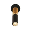 Aplica de perete Searchlight MERRYGOLD metal, acril, negru, chihlimbar, GU10 - 82122-1BK