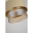Pendul Searchlight Royal metal, sticla, nisip, chihlimbar, E27, 60W - 82431-1SA