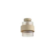 Pendul Searchlight Royal metal, sticla, nisip, chihlimbar, E27, 60W - 82431-1SA