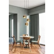 Pendul Searchlight Royal metal, sticla, nisip, chihlimbar, E27, 60W - 82433-3SA