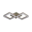 Plafoniera Searchlight Fence metal, auriu, LED, 25W, 3229lm, 3000K - 83510GO