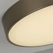 Plafoniera Searchlight PALMA plastic, bronz, alb, LED, 12W, 3000K, 676 Lm - 85431BZ