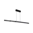 Pendul Searchlight Linear metal, negru, LED, 13W, 4000lm, 2700K-4000K-6000K - 88520BK