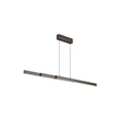 Pendul Searchlight Linear metal, maro, LED, 13W, 4000lm, 2700K-4000K-6000K - 88520LT