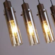 Pendul Searchlight SWEDEN metal, sticla, maro, chihlimbar,E27 - 88921-5MO
