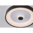 Plafoniera Searchlight Polka metal, plastic, negru, alb, LED, 30W, 3793lm, 3000K - 89735-38BK