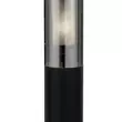 Lampadar exterior Searchlight BATTON metal, plastic, negru, fumuriu, E27, IP44 - 93901-900BK