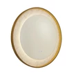Aplica de perete Searchlight LUXO metal, marmura, oglinda, auriu, alb, LED, 17W, 2700-4000K, 305 Lm - 96060GO